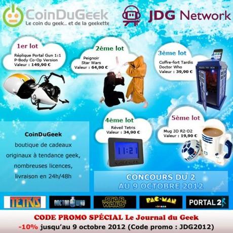 [Jeu-concours JDG] Gagnez des gadgets geek avec CoinDuGeek !