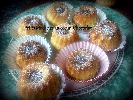 De retour avec un petit moelleux coeur chocolat + partenariat petits moelleux au coeurs chocolat