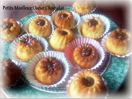 De retour avec un petit moelleux coeur chocolat + partenariat petits moelleux coeurs chocolat