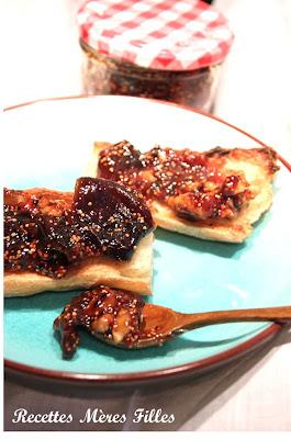 La recette Noix : Confiture de figues aux noix