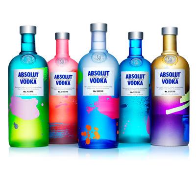 ABSOLUT VODKA introduit ABSOLUT UNIQUE une édition limitée de 4 millions de bouteilles artistiques