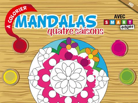 Mandala à Colorier - Quatre Saisons par Play Montessori