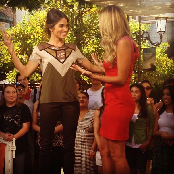 Nikki Reed at The Grove.