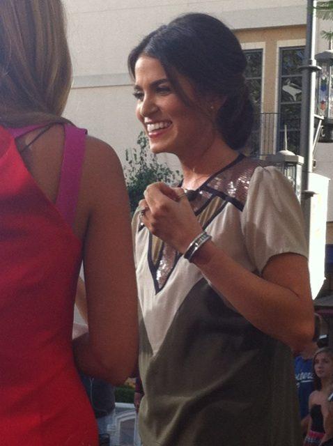 Nikki Reed at The Grove.
