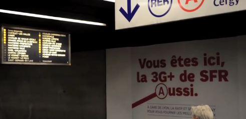 SFR et la RATP lancent la 3G+ dans le métro parisien