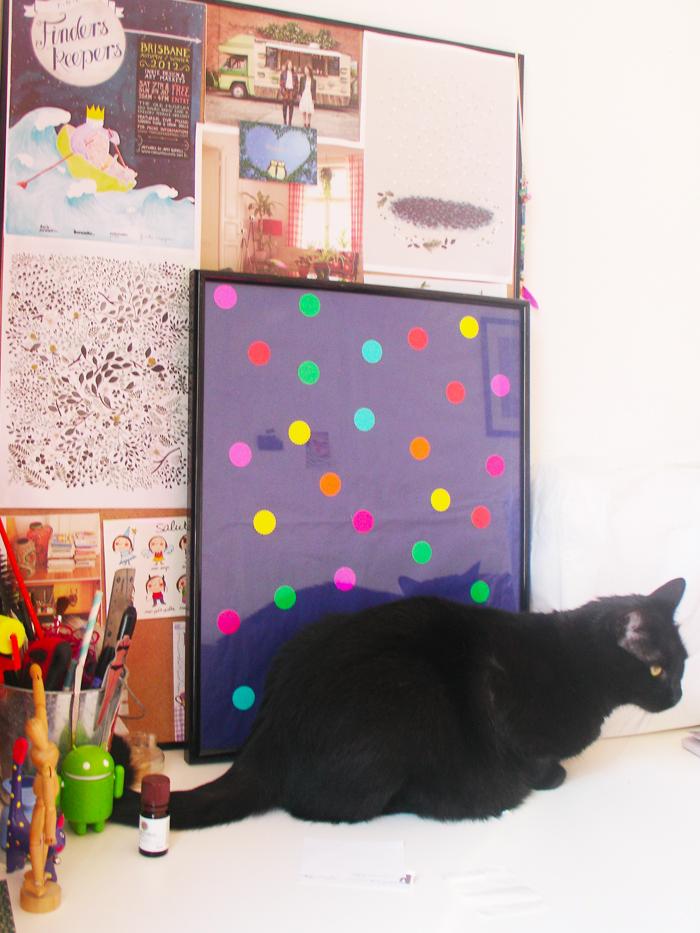 BW- Les pois colorés