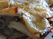 Casserole pommes terre fromage champignons