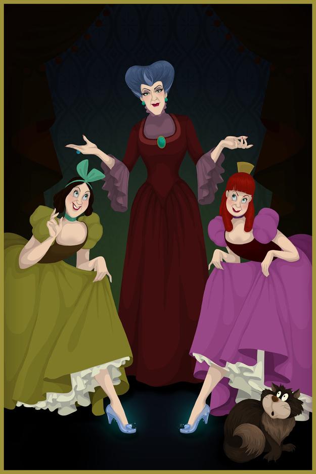 The Evil Stepmother and The Ugly Stepsisters