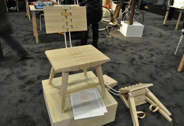 Ossa la chaise anthropomorphique par Johannessen et Clarke Design