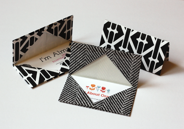 Porte-carte en origami | À Découvrir