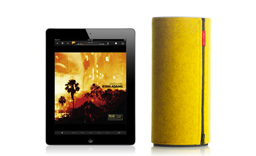 Libratone Zipp : une enceinte AirPlay gainée de laine