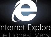 pour Internet Explorer était vraiment honnête