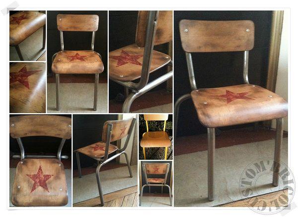 Chaise école enfant -montage