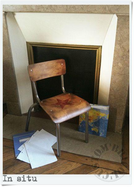 Chaise école enfant-In situ