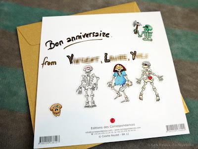 Nouvelle carte d'anniversaire