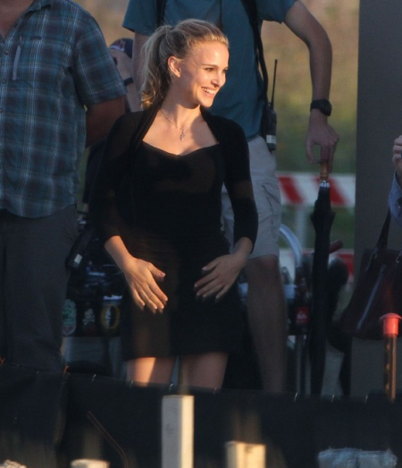 Natalie Portman en blonde terrence malick 