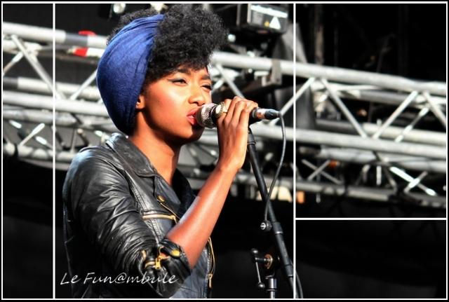 Inna Modja,live,rock,festival,le funambule