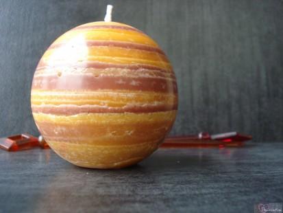 Bougie sphere tourbillon \