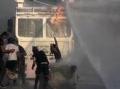 Bahrein Heurts entre forces l'ordre (sunnites) manifestants chiites
