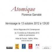 Florence GARRABÉ «Atomique» au VRAC de Millau