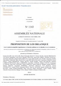 EURE, Proposition de loi : Quand le député UMP Bruno Le Maire pille le député UMP(courant Droite Populaire)Franck Gilard !