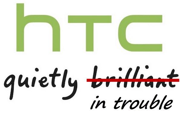 HTC chiffre d’affaire en forte baisse et prévisions pessimistes