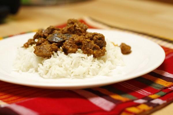 Curry de bœuf « madras » - Madras Beef curry