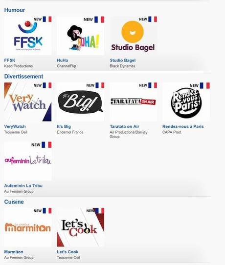YouTube lance 13 chaînes originales en France