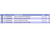 Galaxy Mini pré-commandes pré-fantasmes