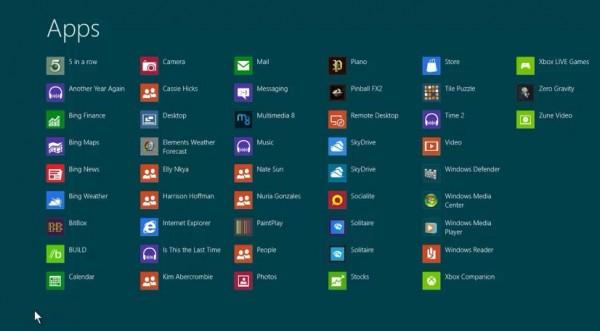 Windows 8 : 100 000 applications en trois mois…
