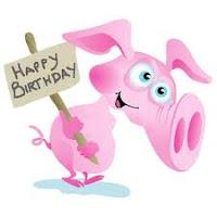 Hap-pig (birthday to me)