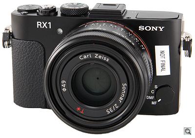 Test : premières images du Sony RX1