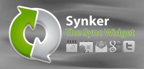 Synker : Le Widget Android qui vous permet de synchroniser tous vos comptes très facilement