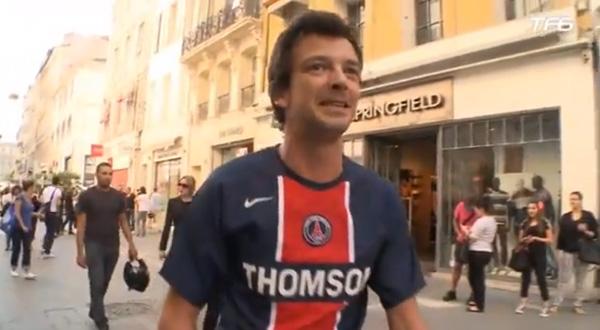 Se promener avec le maillot du PSG en plein Marseille