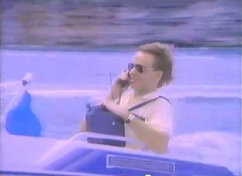 On pouvait même téléphoner en bateau, mais il ne fallait pas se pencher...