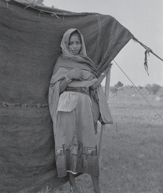 Mnaima Adjak, tribu Shenabla, nomade, Kordofan Nord/août 2001 © Claude Iverné/Elnour