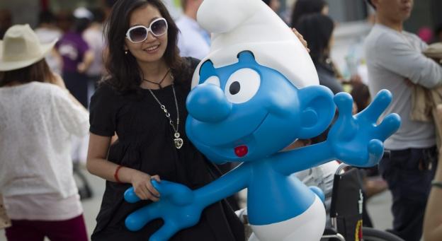 Nos Schtroumpfs envahissent le Bahreïn !