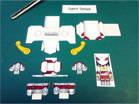 Papercraft Saint Seiya