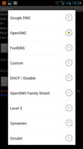 modifier les DNS sur votre smartphone Android (Open DNS...)
