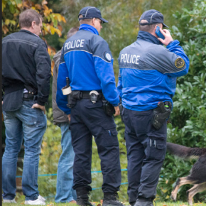 Flics vaudois en pleine action