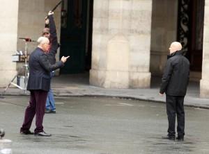 Bruce Willis à Paris pour le tournage de Red 2