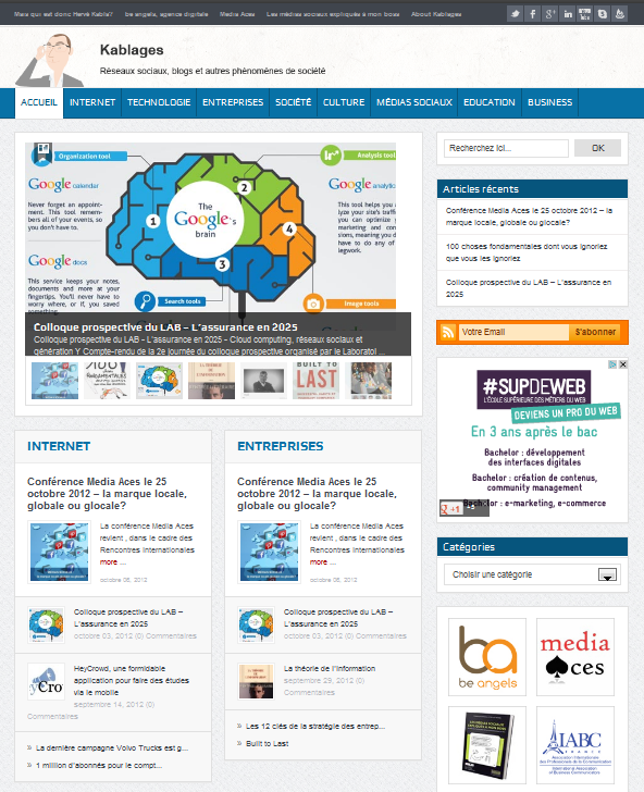 Nouveau look pour Kablages!