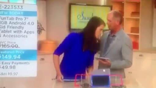 Une animatrice s’effondre en direct ! (vidéo)