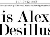This Alex, Tome Desillusion Magazine