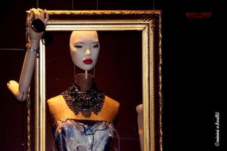 Galeries Lafayette, vitrine Lanvin