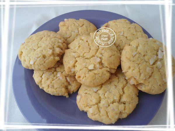 Cookies aux amandes et jaunes d'oeufs