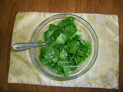 Salade d'épinard