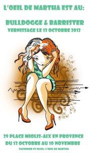 vernissage l'oeil de Martha au Bulldogge and Barrister