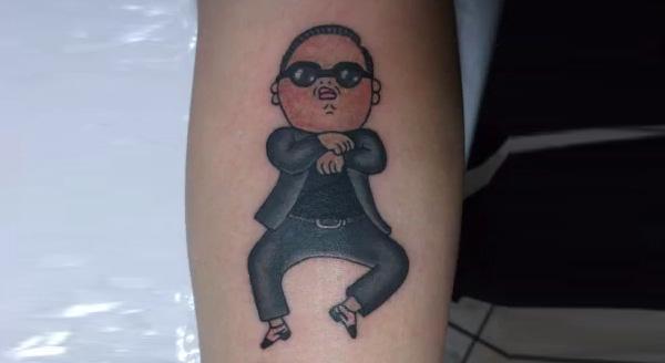 Le premier tatouage de Gangnam Style ?