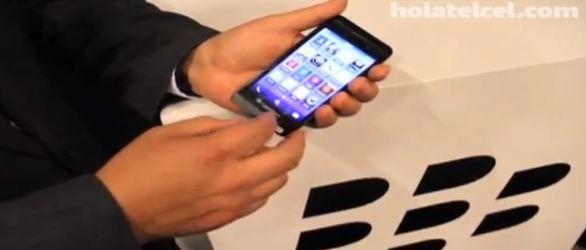 Une nouvelle vidéo pour BlackBerry 10 avec un terminal mystère